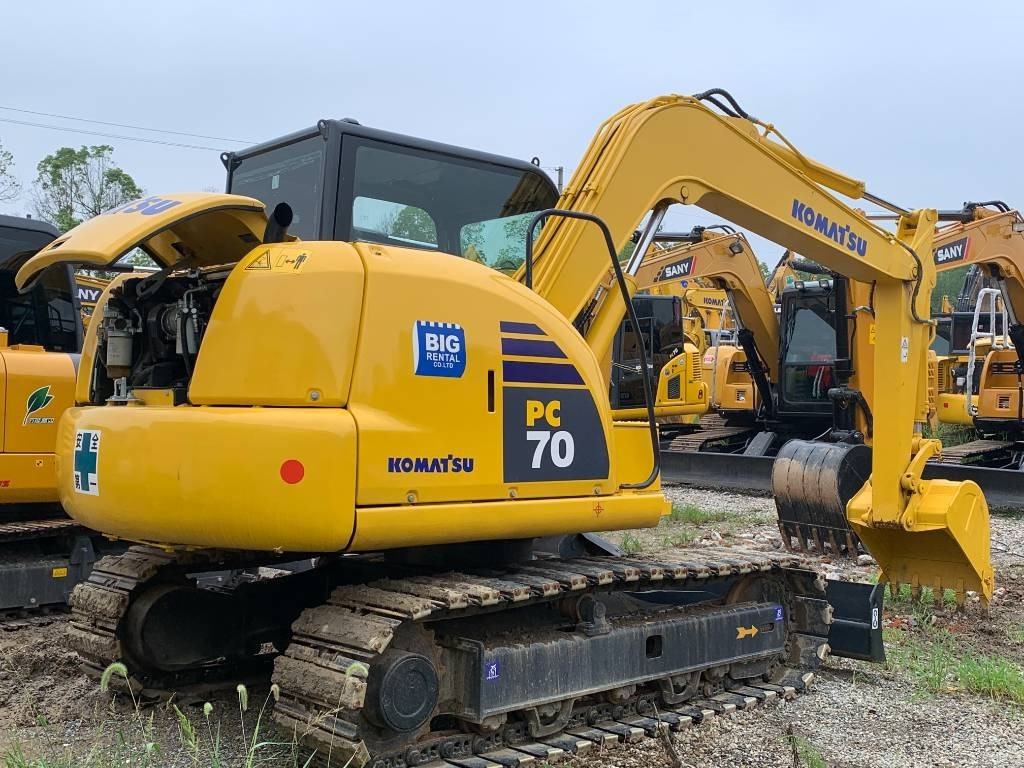 Komatsu PC 70 - Mini escavadeira: foto 1 Komatsu PC 70 - Mini escavadeira: foto 1