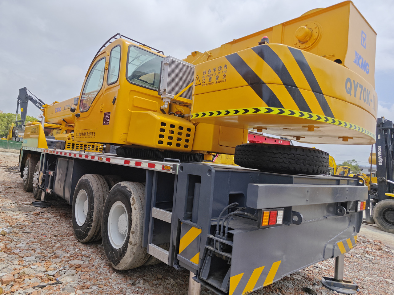 XCMG QY70K QY70K-II Used Crane 70t 70ton - Grua móvel: foto 5 XCMG QY70K QY70K-II Used Crane 70t 70ton - Grua móvel: foto 5