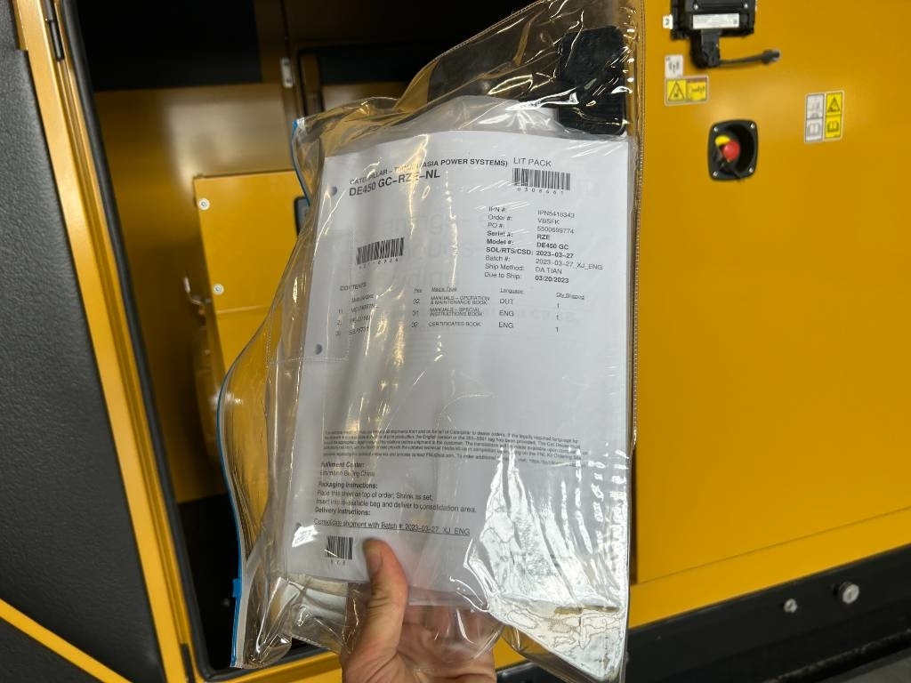 Leasing de CAT DE450GC - 450 kVA Stand-by Generator - DPX-18219  CAT DE450GC - 450 kVA Stand-by Generator - DPX-18219: foto 24