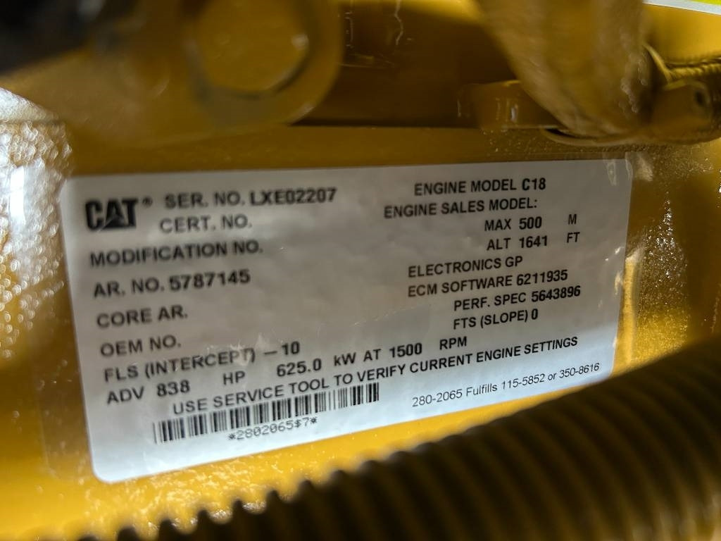 Gerador elétrico novo CAT DE715E0 - 715 kVA Generator - DPX-18030: foto 10