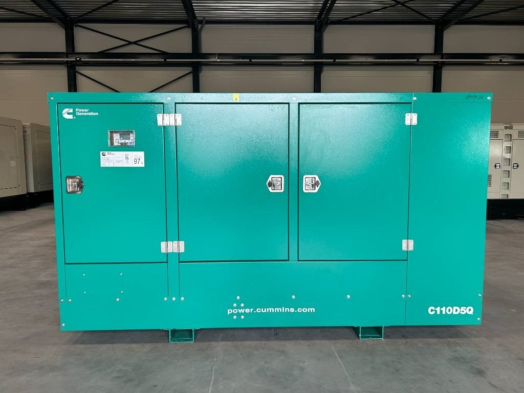Cummins C110D5Q - 110 kVA Generator - DPX-18509-Q - Gerador elétrico: foto 1 Cummins C110D5Q - 110 kVA Generator - DPX-18509-Q - Gerador elétrico: foto 1