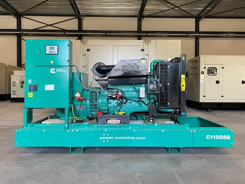 Cummins C110D5Q - Open Genset - DPX-18509-Q-O - Gerador elétrico: foto 1 Cummins C110D5Q - Open Genset - DPX-18509-Q-O - Gerador elétrico: foto 1