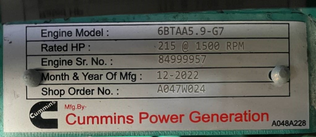 Gerador elétrico novo Cummins C170D5 - 170 kVA Generator - DPX-18511: foto 15