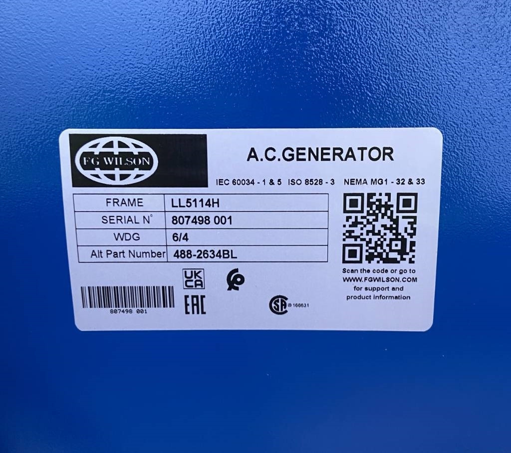 Leasing de FG Wilson P250 - 250 kVA Genset - DPX-16013  FG Wilson P250 - 250 kVA Genset - DPX-16013: foto 15