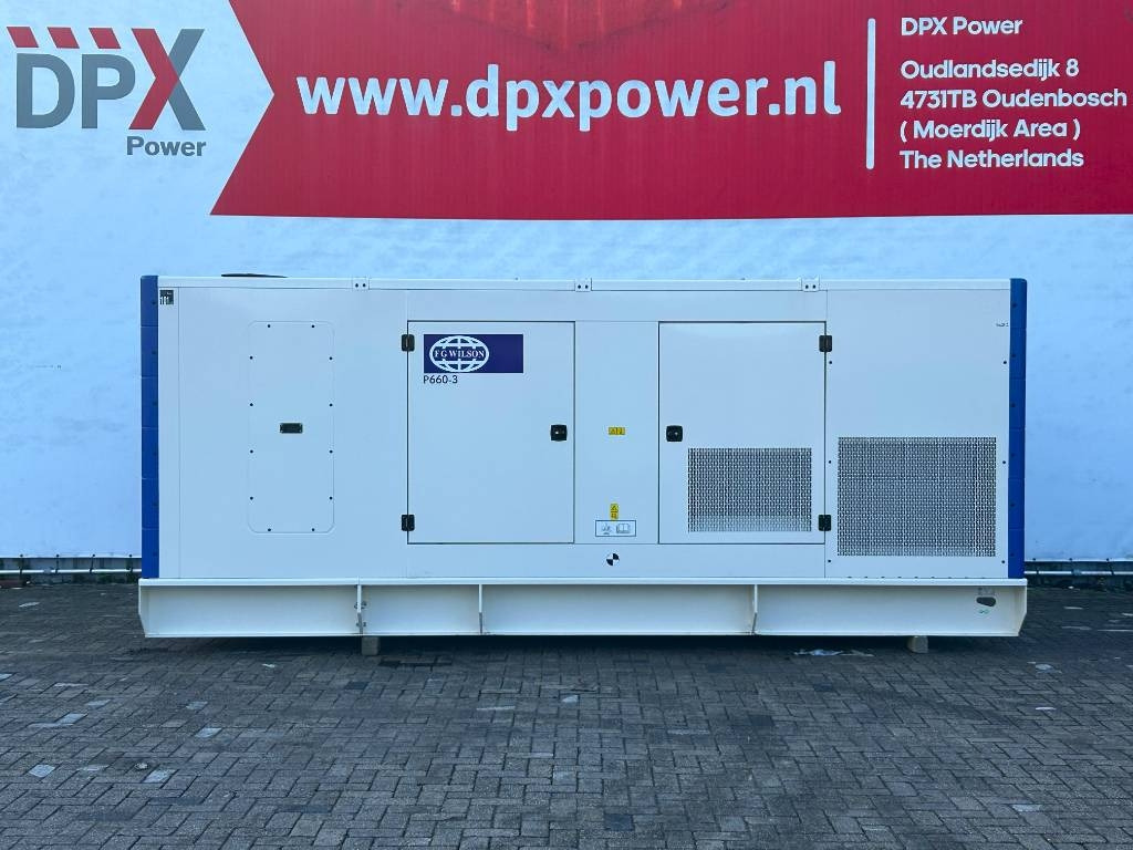 FG Wilson P660-3 - 660 kVA Genset - DPX-16022 - Gerador elétrico: foto 1 FG Wilson P660-3 - 660 kVA Genset - DPX-16022 - Gerador elétrico: foto 1