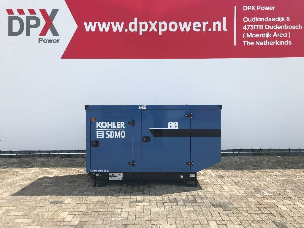 Sdmo J88 - 88 kVA Generator - DPX-17105 - Gerador elétrico: foto 1 Sdmo J88 - 88 kVA Generator - DPX-17105 - Gerador elétrico: foto 1