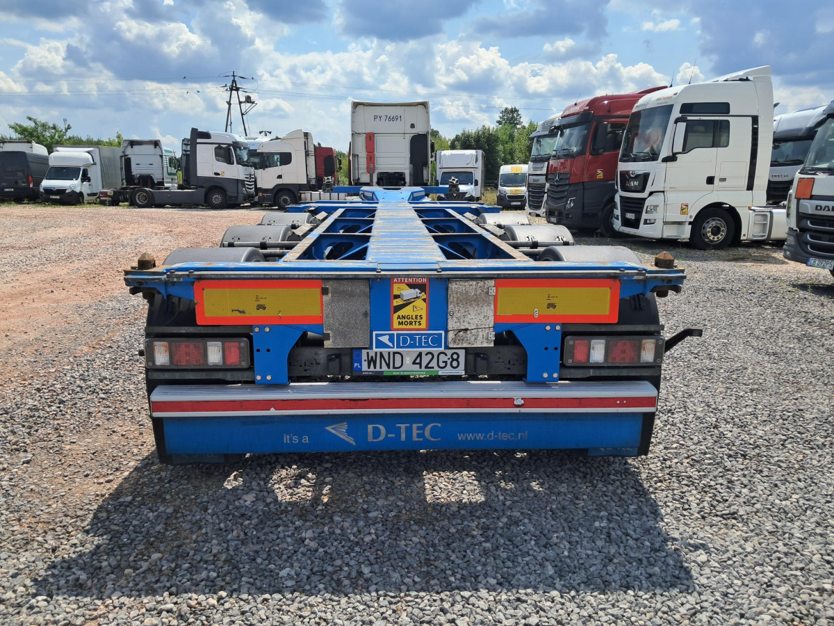 D-TEC FLEXITRAILER POD KONTENERY - Reboque transportador de contêineres/ Caixa móvel: foto 5 D-TEC FLEXITRAILER POD KONTENERY - Reboque transportador de contêineres/ Caixa móvel: foto 5