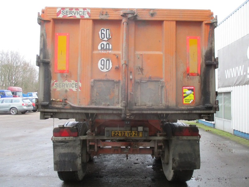 Semi-reboque basculante Kaiser 2 axle , steel tipper trailer , spring suspension , drum brakes: foto 7