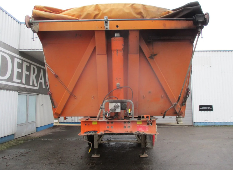 Semi-reboque basculante Kaiser 2 axle , steel tipper trailer , spring suspension , drum brakes: foto 6