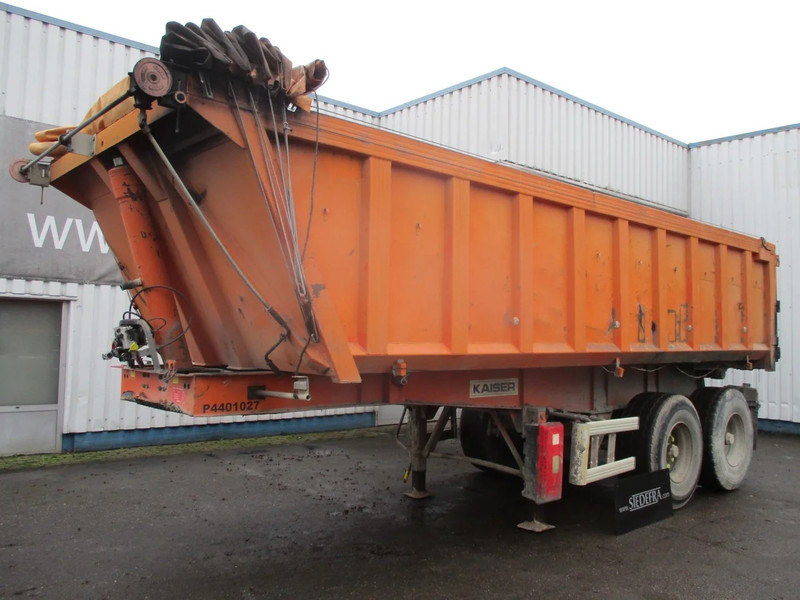 Kaiser 2 axle , steel tipper trailer , spring suspension , drum brakes - Semi-reboque basculante: foto 1 Kaiser 2 axle , steel tipper trailer , spring suspension , drum brakes - Semi-reboque basculante: foto 1