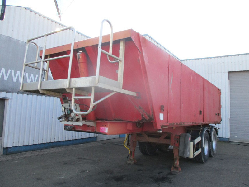 Kaiser 2x Gigant Axles , Steel tipper trailer , Drum Brakes, Spring Suspension - Semi-reboque basculante: foto 1 Kaiser 2x Gigant Axles , Steel tipper trailer , Drum Brakes, Spring Suspension - Semi-reboque basculante: foto 1