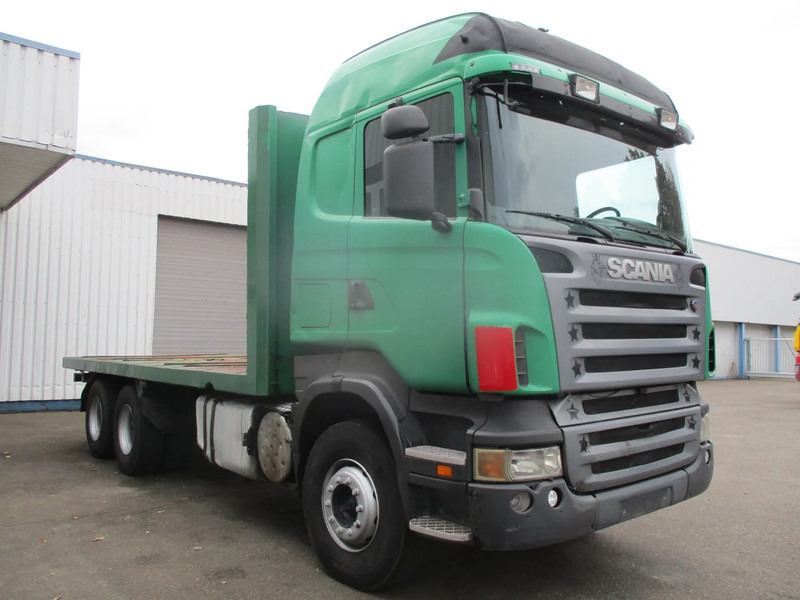 Scania R420 , 6x4 , Manual , Spring suspension - Camião de caixa aberta/ Plataforma: foto 4 Scania R420 , 6x4 , Manual , Spring suspension - Camião de caixa aberta/ Plataforma: foto 4