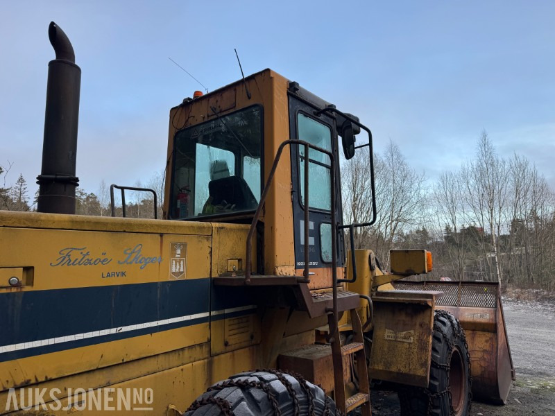 1980 Komatsu WA200 Hjullaster - Pá carregadora de rodas: foto 5 1980 Komatsu WA200 Hjullaster - Pá carregadora de rodas: foto 5