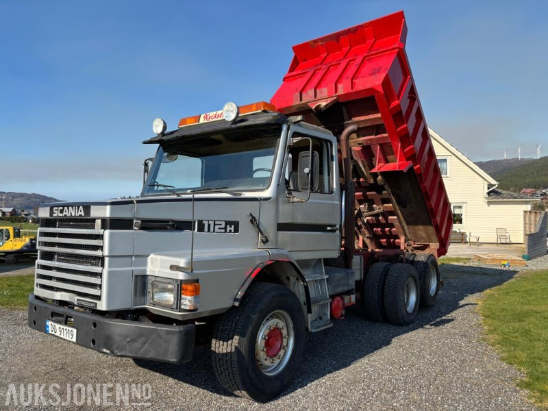 1984 Scania T112H 6X2 LC38, Veteran snutebil med tipp - Camião basculante: foto 3 1984 Scania T112H 6X2 LC38, Veteran snutebil med tipp - Camião basculante: foto 3