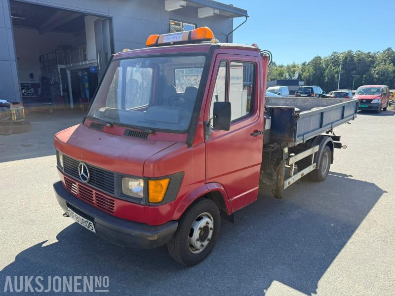 1991 Mercedes-Benz 410D Palfinger Kran-Meiller-tippkasse Rep Objekt - Camião grua: foto 1 1991 Mercedes-Benz 410D Palfinger Kran-Meiller-tippkasse Rep Objekt - Camião grua: foto 1