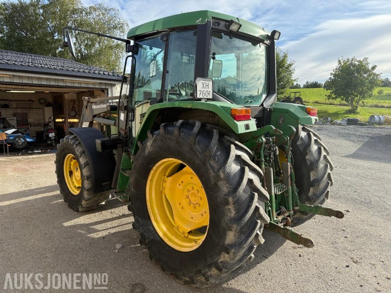1994 John Deere 6200 traktor KUN 5800 timer med frontlaster Quicke 640 - Trator: foto 5 1994 John Deere 6200 traktor KUN 5800 timer med frontlaster Quicke 640 - Trator: foto 5