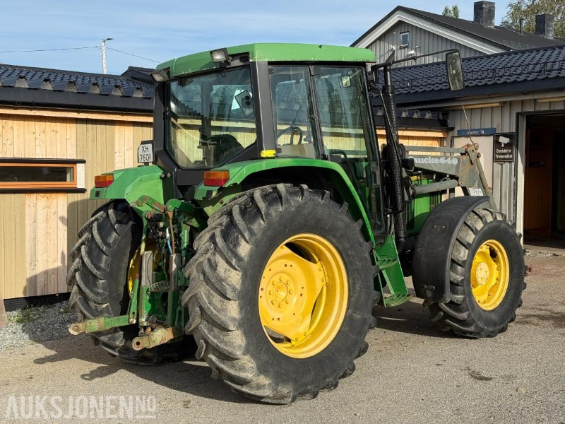 1994 John Deere 6200 traktor KUN 5800 timer med frontlaster Quicke 640 - Trator: foto 4 1994 John Deere 6200 traktor KUN 5800 timer med frontlaster Quicke 640 - Trator: foto 4