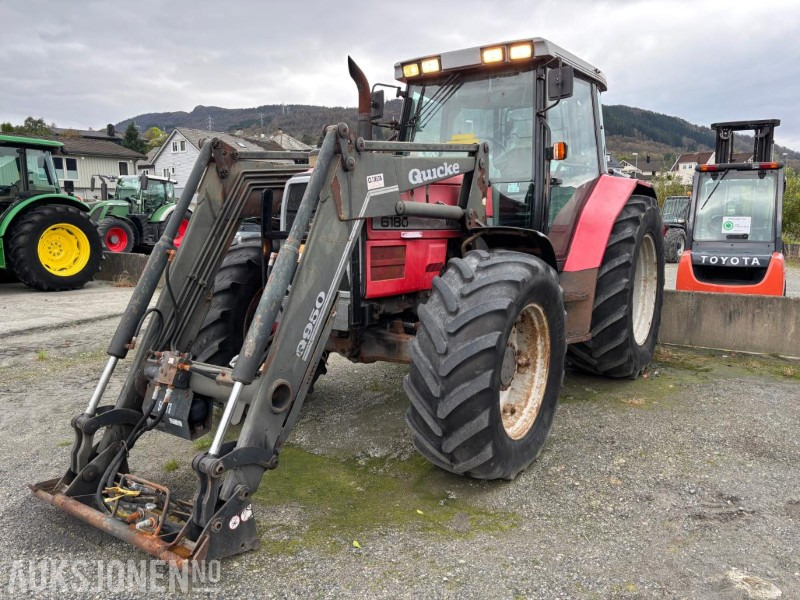 1996 Massey Ferguson 6180. Quicke Q950 Frontlaster - Trator: foto 1 1996 Massey Ferguson 6180. Quicke Q950 Frontlaster - Trator: foto 1