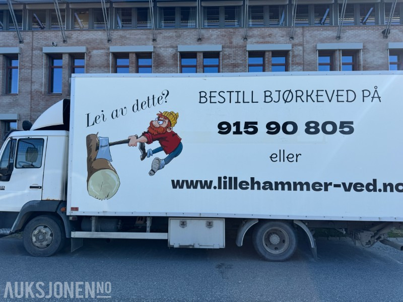 1998 MAN 8.224 LLC skapbil med løftelem og sidedør - Camião furgão: foto 3 1998 MAN 8.224 LLC skapbil med løftelem og sidedør - Camião furgão: foto 3