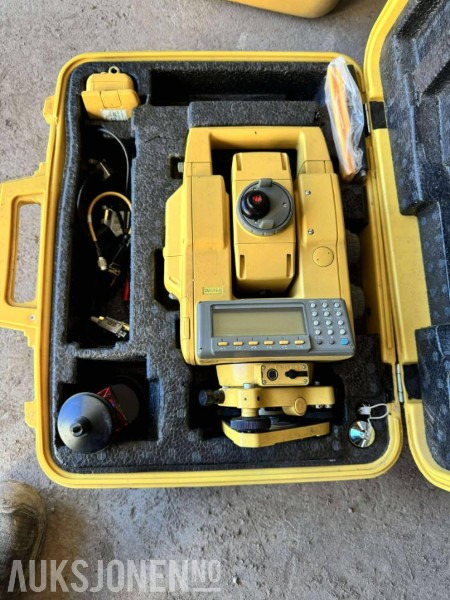 2 stk - Topcon Totalstasjon - ingen minstepris - Equipamento de construção: foto 3 2 stk - Topcon Totalstasjon - ingen minstepris - Equipamento de construção: foto 3