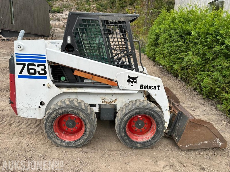 2000 Bobcat 763 kompaktlaster - Mini pá carregadora: foto 2 2000 Bobcat 763 kompaktlaster - Mini pá carregadora: foto 2