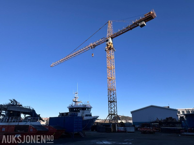 2000 Liebherr 280 EC-H 16 Litronic Tårnkran med undervogn på plater - Guindaste: foto 3 2000 Liebherr 280 EC-H 16 Litronic Tårnkran med undervogn på plater - Guindaste: foto 3