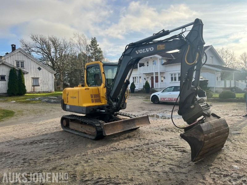 2002 Volvo EC55 beltegraver - 3 skuffer - 6396 timer - Escavadeira: foto 2 2002 Volvo EC55 beltegraver - 3 skuffer - 6396 timer - Escavadeira: foto 2