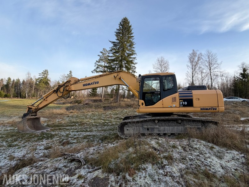 2004 Komatsu PC210LC-7K Beltegraver - S70 - Graveskuff 103 cm - Escavadeira: foto 3 2004 Komatsu PC210LC-7K Beltegraver - S70 - Graveskuff 103 cm - Escavadeira: foto 3