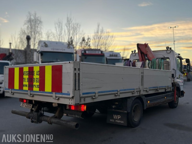 2004 Mercedes-Benz Atego 818/36 AT – Planbil med Fassi F60 kran – EU-godkjent til 02/2026 – Kjørbar - Camião grua: foto 5 2004 Mercedes-Benz Atego 818/36 AT – Planbil med Fassi F60 kran – EU-godkjent til 02/2026 – Kjørbar - Camião grua: foto 5