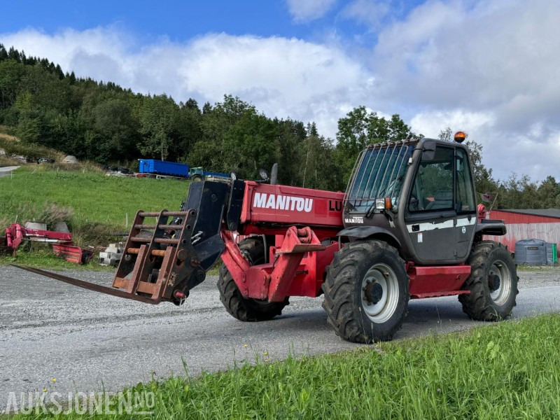 2005 Manitou ManiScopic MT 1335 SL - Teleskoptruck med pallegafler - 4 hjulsstyring - 4x4 - Sertifisert - Gått 4455 timer - Empilhador telescópico: foto 1 2005 Manitou ManiScopic MT 1335 SL - Teleskoptruck med pallegafler - 4 hjulsstyring - 4x4 - Sertifisert - Gått 4455 timer - Empilhador telescópico: foto 1