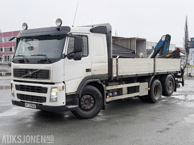 2005 Volvo FM12 420 6x2 kranbil med PM Series 8 kran - Camião grua: foto 1 2005 Volvo FM12 420 6x2 kranbil med PM Series 8 kran - Camião grua: foto 1