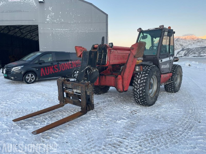 2006 Manitou MT 1740 SLT Teleskoptruck, mye utstyr, og kun 5885 timer - Empilhador telescópico: foto 1 2006 Manitou MT 1740 SLT Teleskoptruck, mye utstyr, og kun 5885 timer - Empilhador telescópico: foto 1