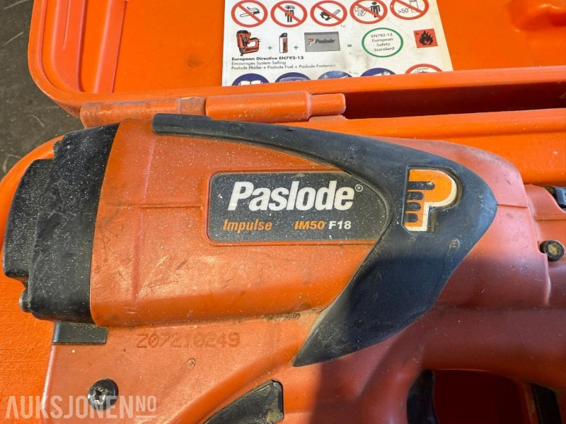 2006 Paslode impulse IM50 F18 gasspistol. - Equipamento de construção: foto 3 2006 Paslode impulse IM50 F18 gasspistol. - Equipamento de construção: foto 3
