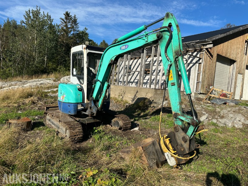 2007 IHI 35NX2 minigraver-3 skuffer-Engcon tiltrotator-maskinhenger - Mini escavadeira: foto 2 2007 IHI 35NX2 minigraver-3 skuffer-Engcon tiltrotator-maskinhenger - Mini escavadeira: foto 2