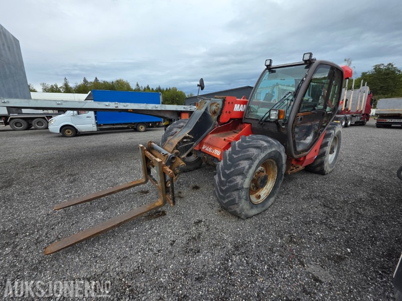 2007 Manitou maniscopic MLT 634 teleskoplaster m/pallegafler - Equipamento de construção: foto 2 2007 Manitou maniscopic MLT 634 teleskoplaster m/pallegafler - Equipamento de construção: foto 2