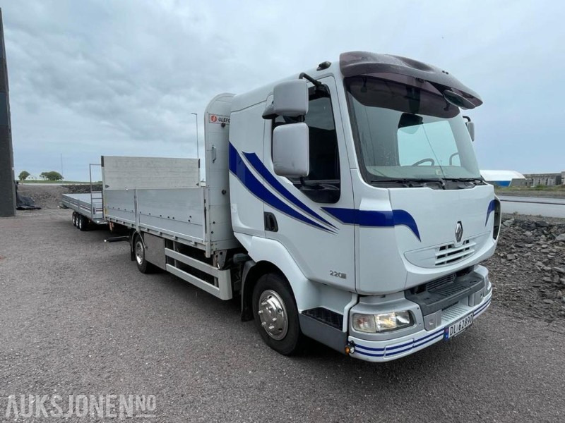 2007 RENAULT MIDLUM LASTEBIL - PLANBIL MED LIFT - 2022 BK-HENGEREN PHN 3565TTA 3 AKSLET MED VIPPEFUNKSJON- KUN 95544 KM! - Camião de caixa aberta/ Plataforma: foto 3 2007 RENAULT MIDLUM LASTEBIL - PLANBIL MED LIFT - 2022 BK-HENGEREN PHN 3565TTA 3 AKSLET MED VIPPEFUNKSJON- KUN 95544 KM! - Camião de caixa aberta/ Plataforma: foto 3