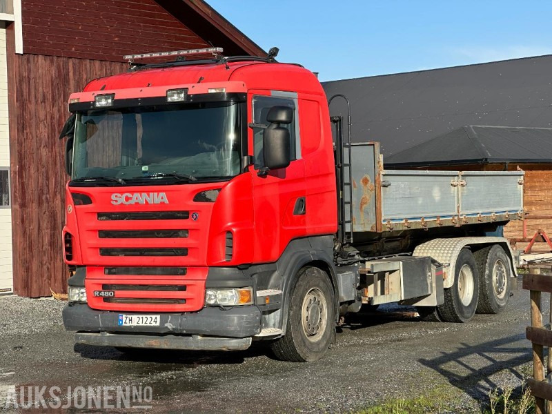 2007 SCANIA R480 6x2 KROKBIL - Camião polibenne: foto 1 2007 SCANIA R480 6x2 KROKBIL - Camião polibenne: foto 1