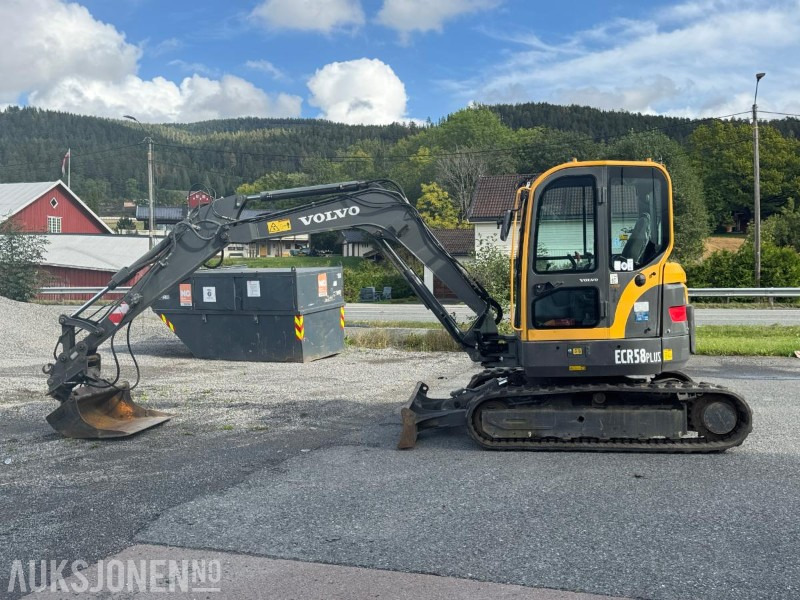 2007 Volvo ECR58 gravemaskin / 951 timer - Escavadeira: foto 2 2007 Volvo ECR58 gravemaskin / 951 timer - Escavadeira: foto 2