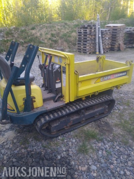 2007 Yanmar C12r beltedumper med treveis tipp - Dumper: foto 2 2007 Yanmar C12r beltedumper med treveis tipp - Dumper: foto 2