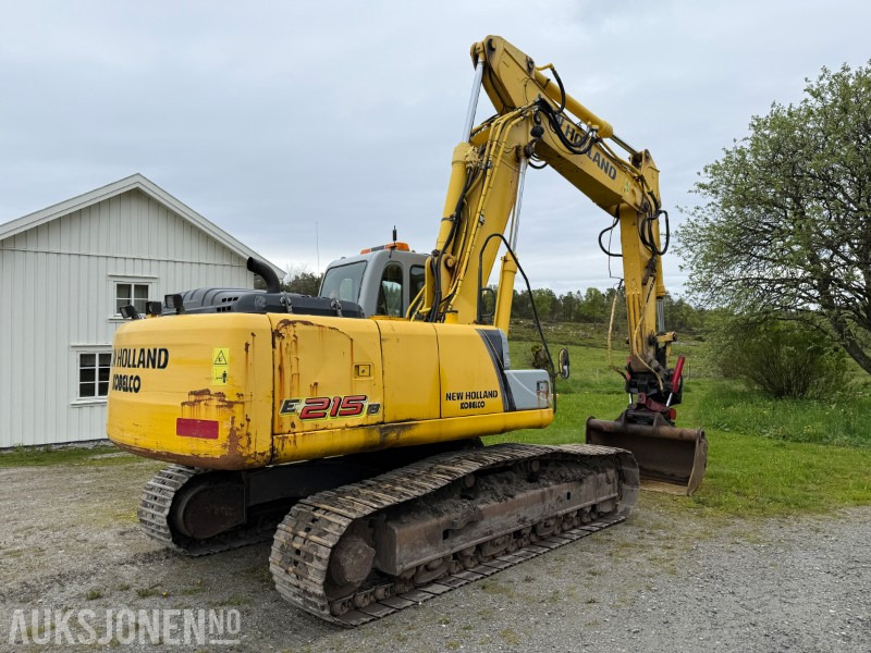 2008 Kobelco E215B Beltegraver - 2 skuffer - tiltrotator og leddet bom - Escavadeira: foto 4 2008 Kobelco E215B Beltegraver - 2 skuffer - tiltrotator og leddet bom - Escavadeira: foto 4