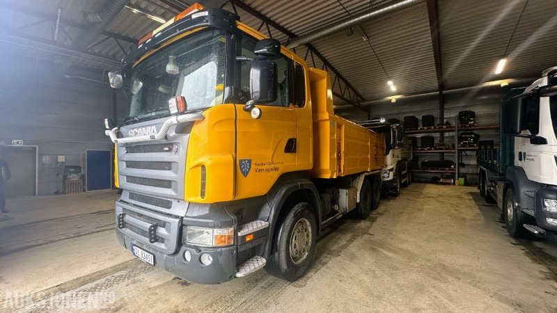 2008 Scania R 420 CB 6x2 HNZ Tippbil - Camião basculante: foto 1 2008 Scania R 420 CB 6x2 HNZ Tippbil - Camião basculante: foto 1