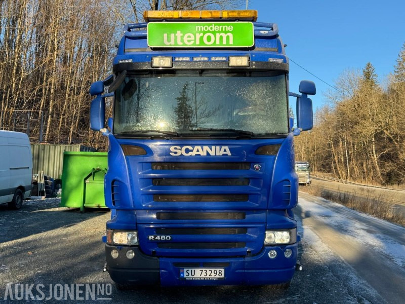Camião polibenne 2009 Scania R480 krokbil / 4-akslet / Nylig EU-godkjent: foto 8 Camião polibenne 2009 Scania R480 krokbil / 4-akslet / Nylig EU-godkjent: foto 8