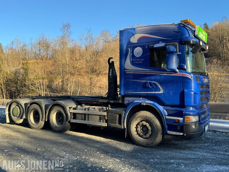 Camião polibenne 2009 Scania R480 krokbil / 4-akslet / Nylig EU-godkjent: foto 6 Camião polibenne 2009 Scania R480 krokbil / 4-akslet / Nylig EU-godkjent: foto 6
