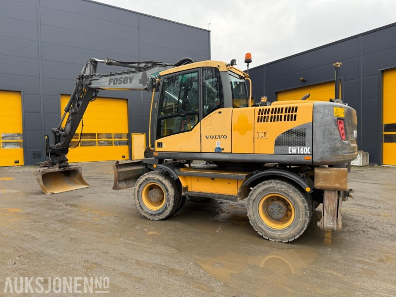 2010 Volvo EW160C HJULGRAVER STEELWRIST X20 TILTROTATOR SERVICEHISTORIKK. - Escavadeira: foto 5 2010 Volvo EW160C HJULGRAVER STEELWRIST X20 TILTROTATOR SERVICEHISTORIKK. - Escavadeira: foto 5