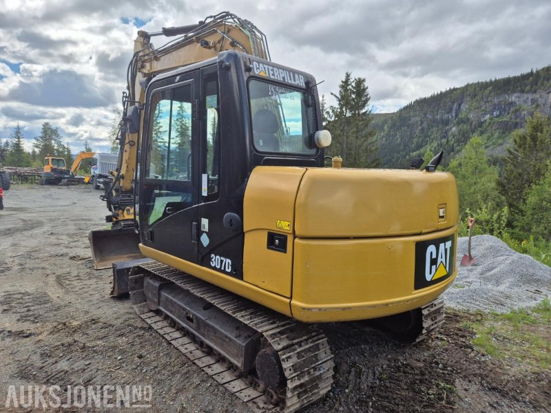 2011 Cat 307D beltegraver, med tiltrotator - Escavadeira: foto 3 2011 Cat 307D beltegraver, med tiltrotator - Escavadeira: foto 3