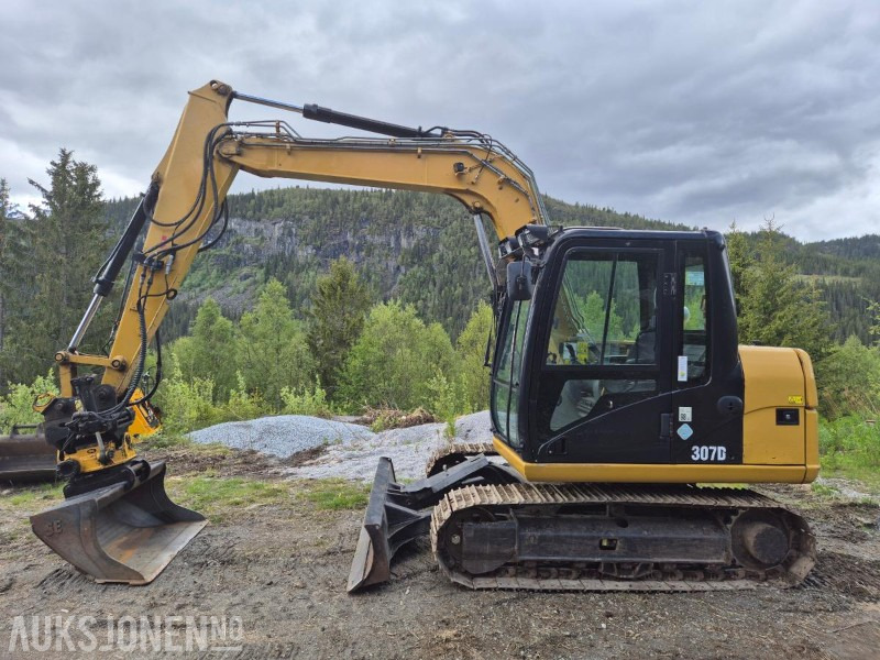 2011 Cat 307D beltegraver, med tiltrotator - Escavadeira: foto 2 2011 Cat 307D beltegraver, med tiltrotator - Escavadeira: foto 2