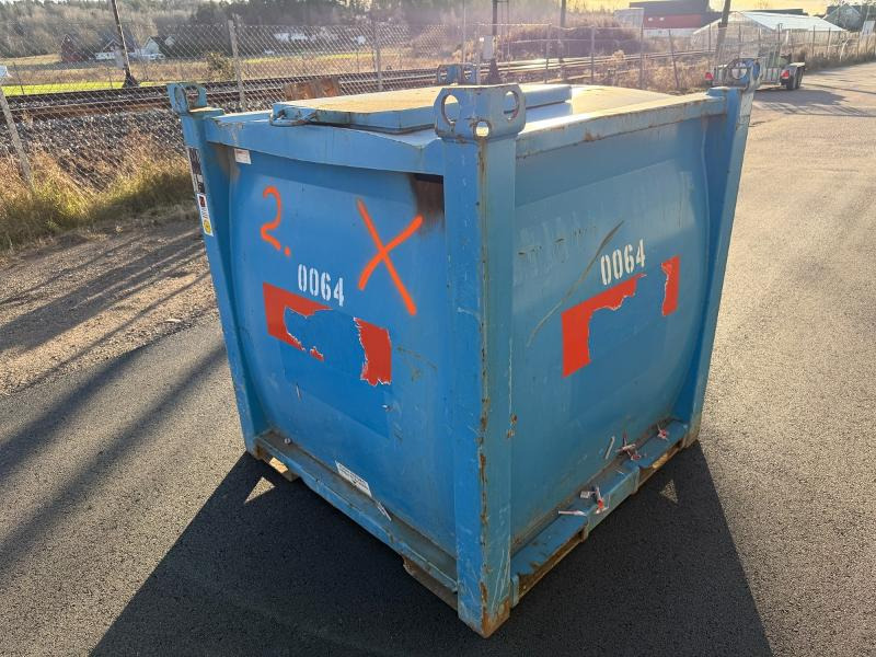 2011 Fuel Proof 1000L dieseltank med generator-tilkobling - Equipamento de construção: foto 4 2011 Fuel Proof 1000L dieseltank med generator-tilkobling - Equipamento de construção: foto 4