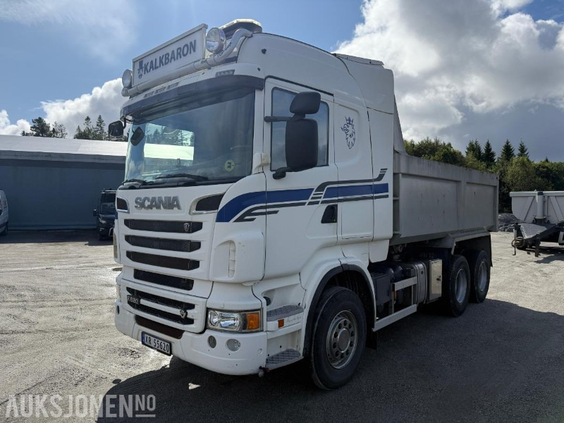 2011 Scania R620 6X4 Tippbil med 2005 Carnehl trippelkjerre - Camião basculante: foto 1 2011 Scania R620 6X4 Tippbil med 2005 Carnehl trippelkjerre - Camião basculante: foto 1