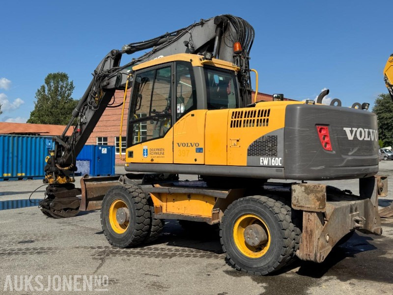 2011 Volvo EW160C hjulgraver / Tiltrotator - Escavadeira: foto 3 2011 Volvo EW160C hjulgraver / Tiltrotator - Escavadeira: foto 3