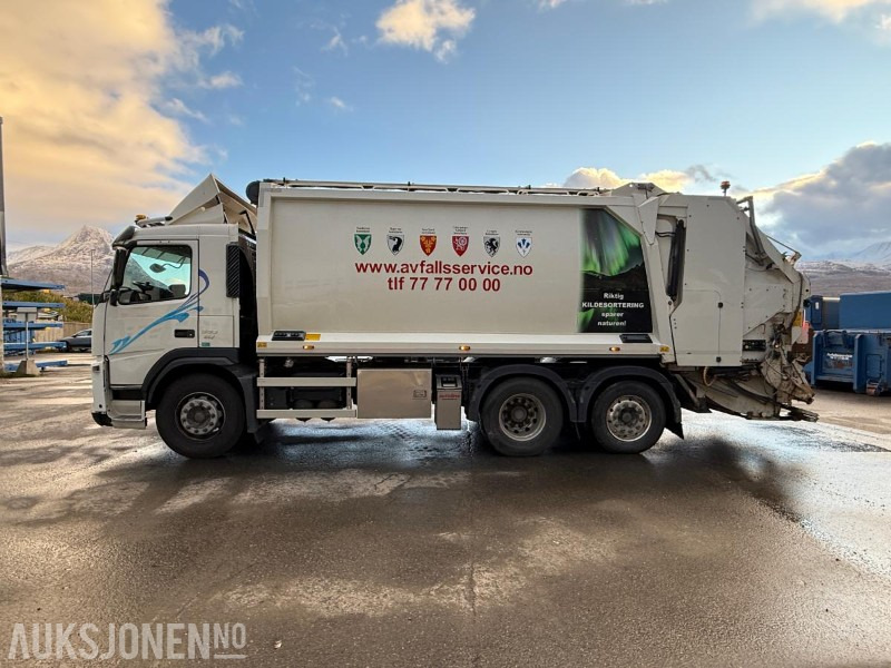 2011 Volvo FM330 6X2 Komprimatorbil 22M3 - Strøere - Baklaster - 353908KM - Caminhão de lixo: foto 2 2011 Volvo FM330 6X2 Komprimatorbil 22M3 - Strøere - Baklaster - 353908KM - Caminhão de lixo: foto 2